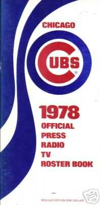 1978 Chicago Cubs